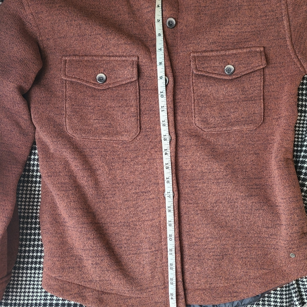 Prana Tri-Thermal Shacket Clove Small - Picture 5 of 7